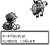 1匹めはケンタロス Lv66