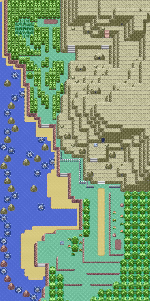 115番どうろの地図