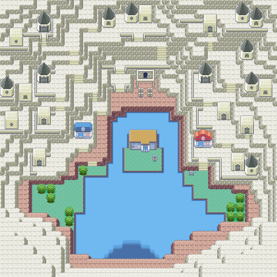ルネシティの地図