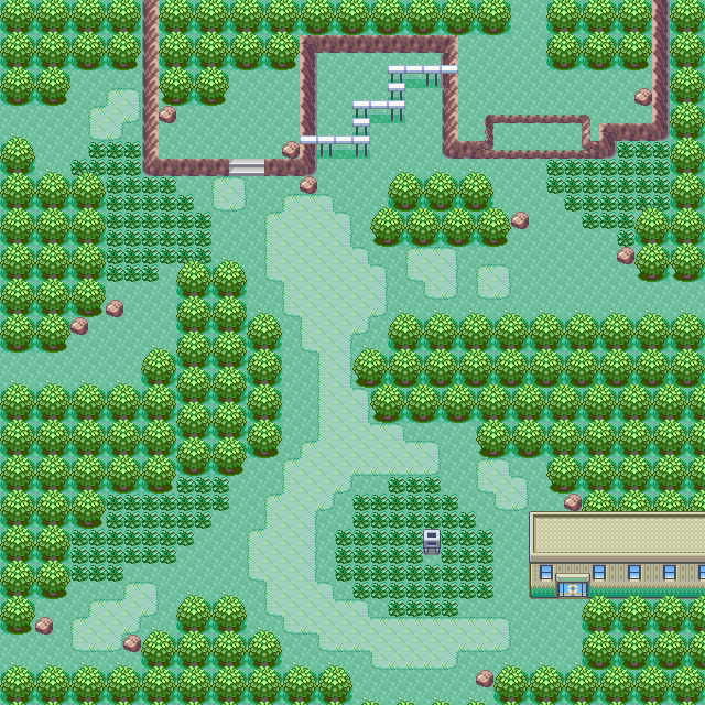 サファリゾーン 南の地図