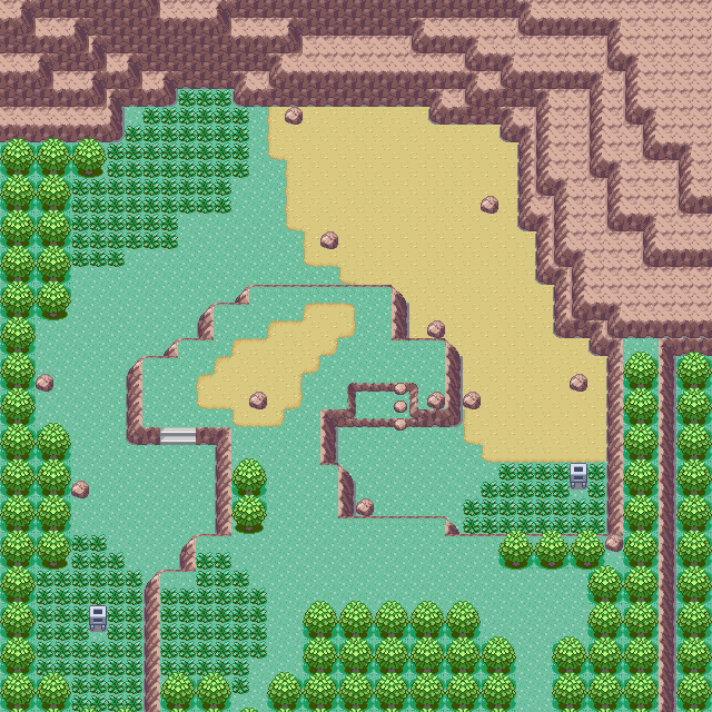 サファリゾーン 北の地図