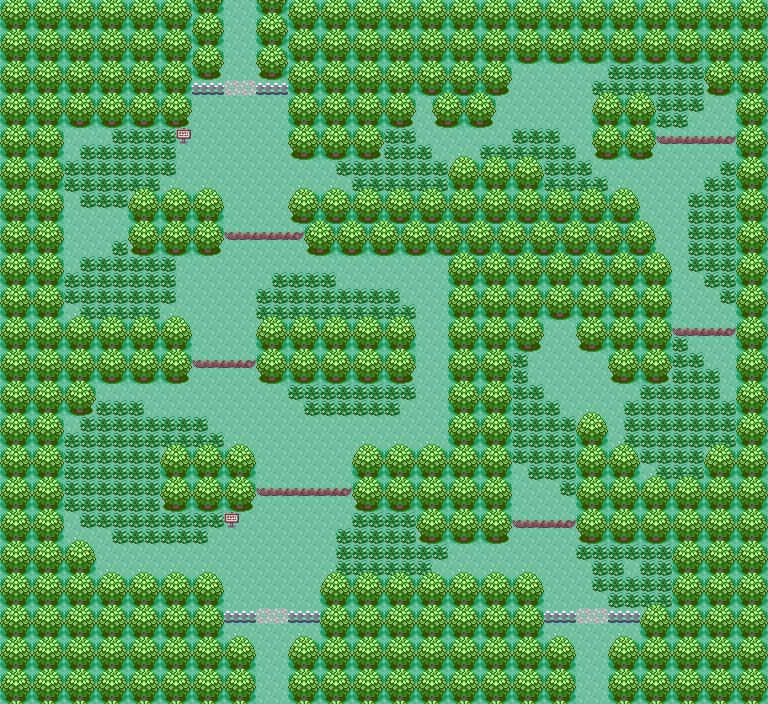 トウカのもりの地図