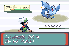 金: フリーザー(Lv80)