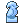 ガラスのオブジェの絵