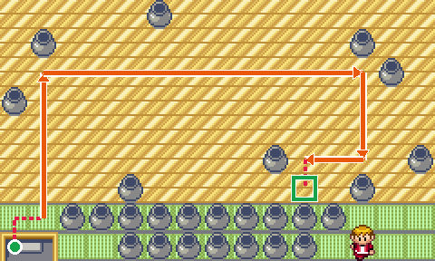 すべる向き: ↑ → ↓ ←