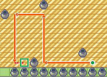 すべる向き: ← ↑ ← ↓