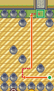 すべる向き: ←／↑