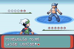 ウシオとのバトル