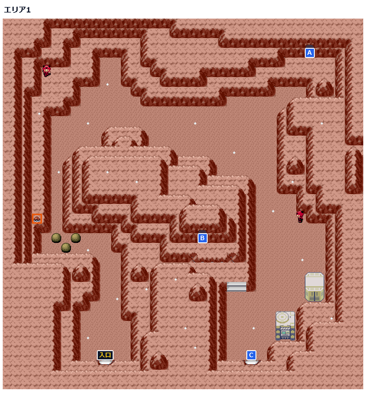 マグマ団アジト エリア1