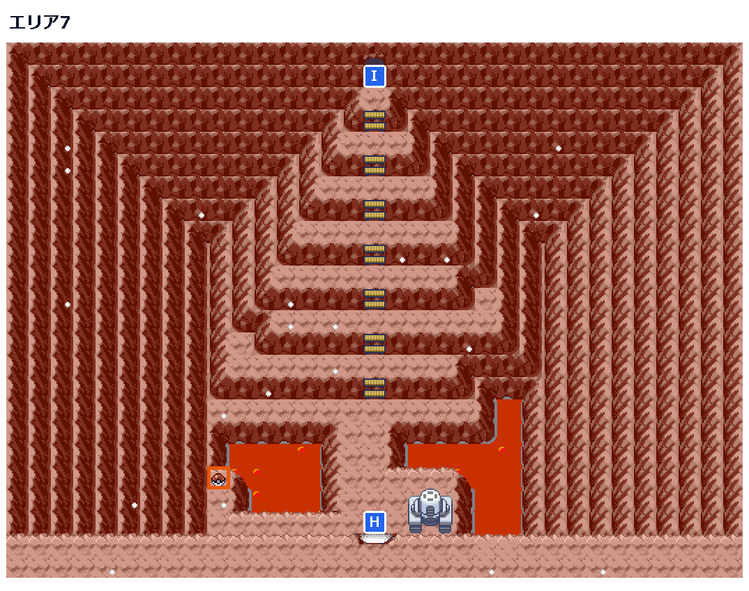 マグマ団アジト エリア7
